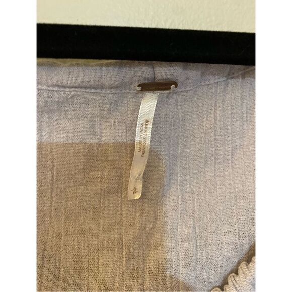 Free people, BoHo, gypsy smock, mini dress, size small - Picture 7 of 7